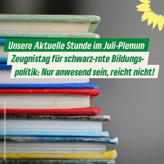 Unsere Aktuelle Stunde im Juli-Plenum