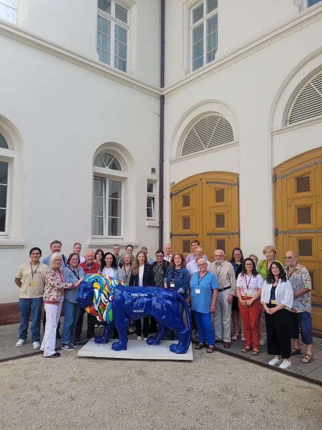 Besuchsgruppe bei uns im Landtag