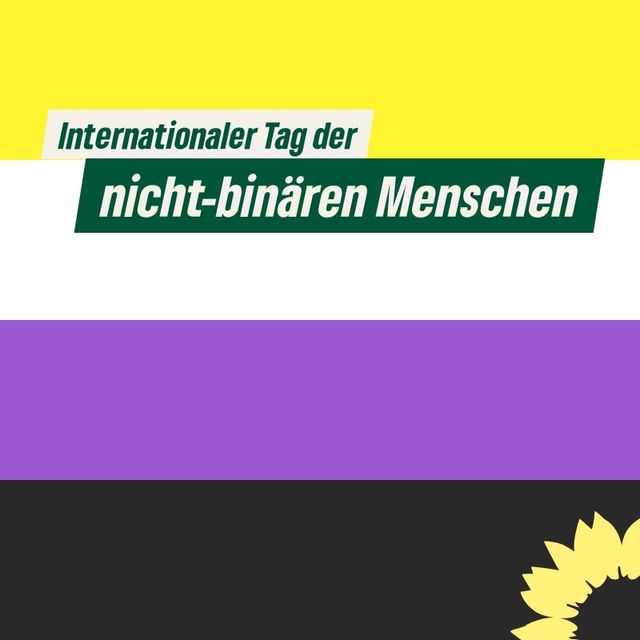 Internationaler Tag der nicht-binären Menschen