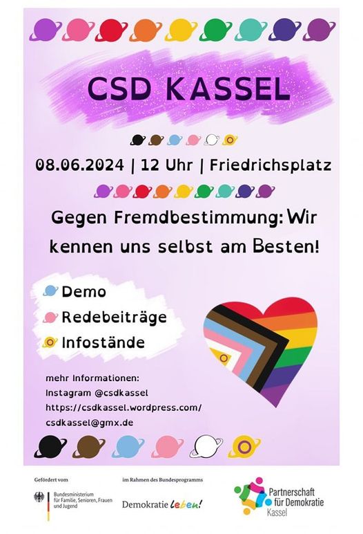 Der CSD Kassel steht an!