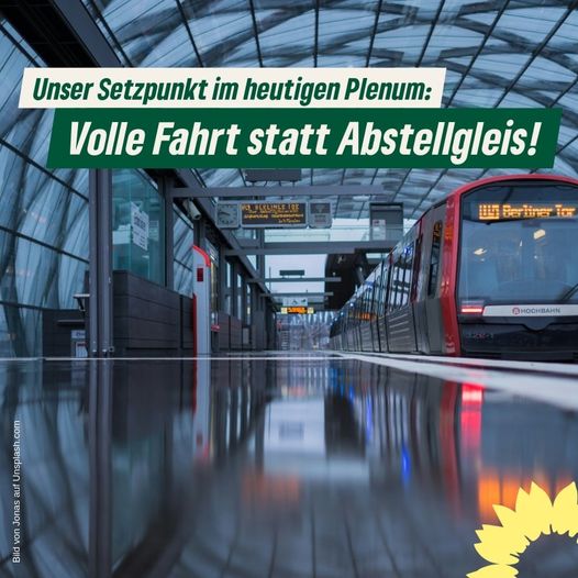 Volle Fahrt statt Abstellgleis - unser Setzpunkt im Juli Plenum