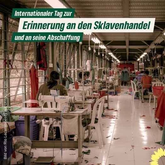 Internationaler Tag zur Erinnerung an den Sklavenhandel  und an seine Abschaffung