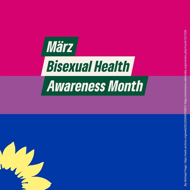 Der März ist Bisexual Health Awareness Month!