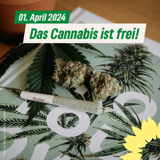 Das Cannabis ist frei!