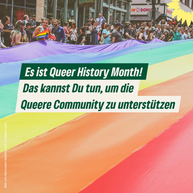 Es ist Queer History Month!