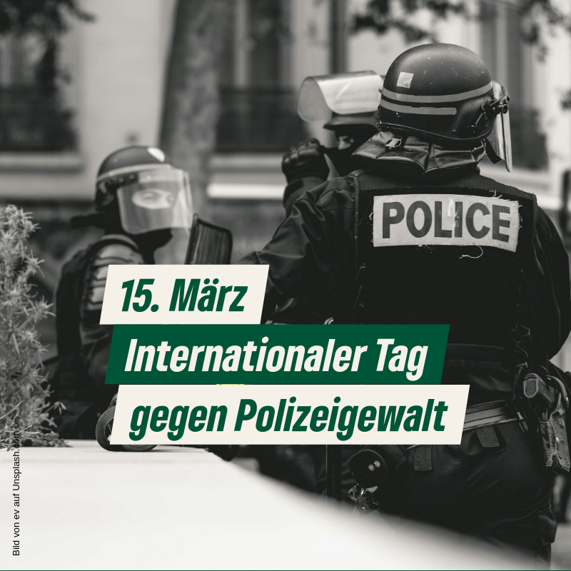 Internationaler Tag gegen Polizeigewalt