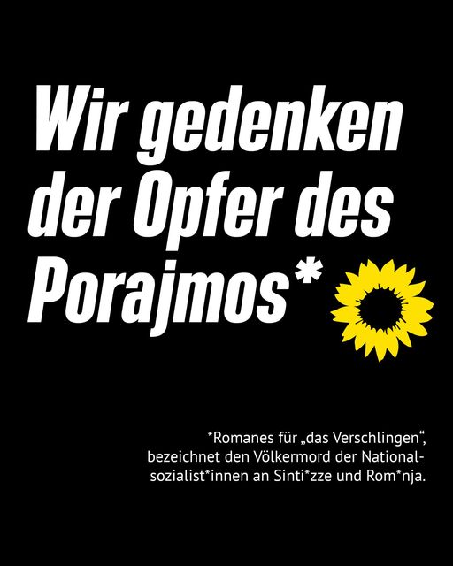 Deutscher Gedenktag für die Opfer des Völkermordes an den Sinti und Roma