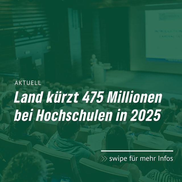 Zwangs-Kredit: fast 500 Mio. weniger für Hessens Hochschulen in 2025