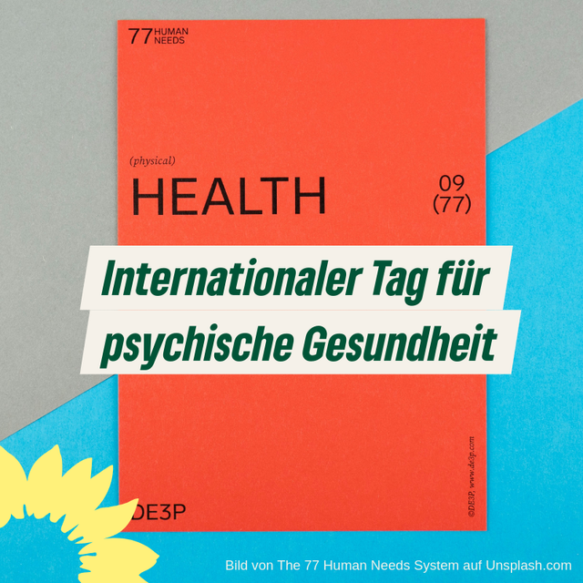 Internationaler Tag für psychische Gesundheit