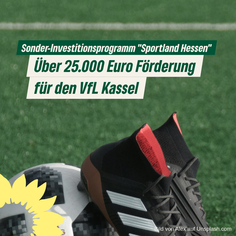 Über 25.000 Euro Förderung für den VfL Kassel