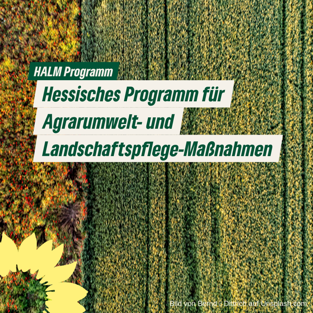 HALM - Hessisches Programm für Agrarumwelt- und Landschaftspflege-Maßnahmen