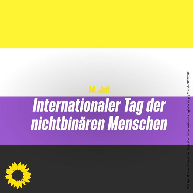 Tag der nichtbinären Menschen