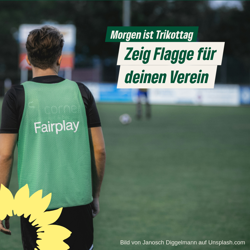 Morgen ist Trikottag