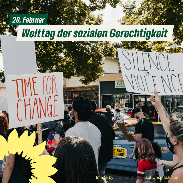 Welttag der sozialen Gerechtigkeit