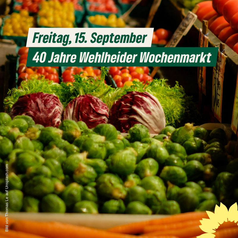 40 Jahre Wehlheider Wochenmarkt