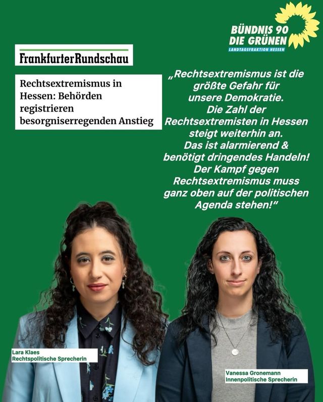 Rechtsextremismus in Hessen: Behörden registrieren besorgniserregenden Anstieg
