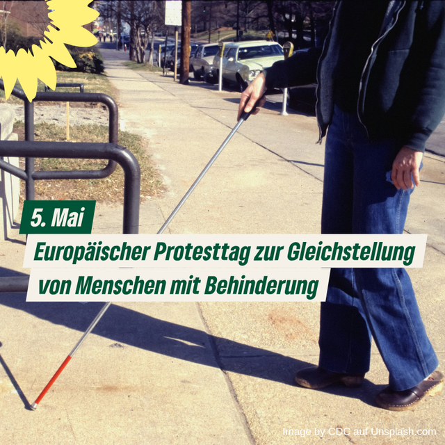 Europäischer Protesttag zur Gleichstellung von Menschen mit Behinderung