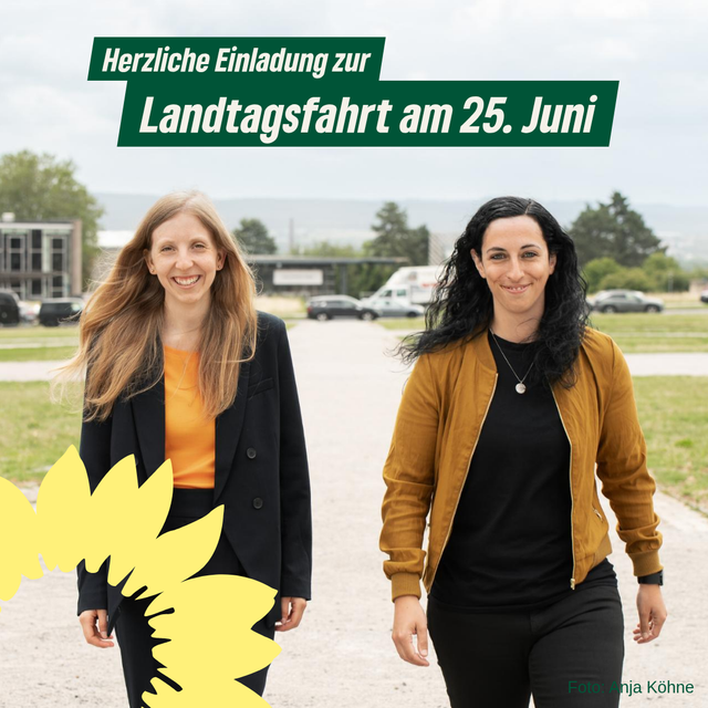 Einladung zur Landtagsfahrt am 25. Juni
