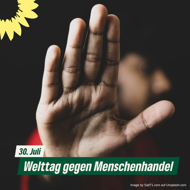 Welttag gegen Menschenhandel