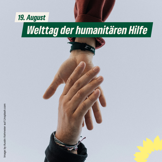 Welttag der humanitären Hilfe