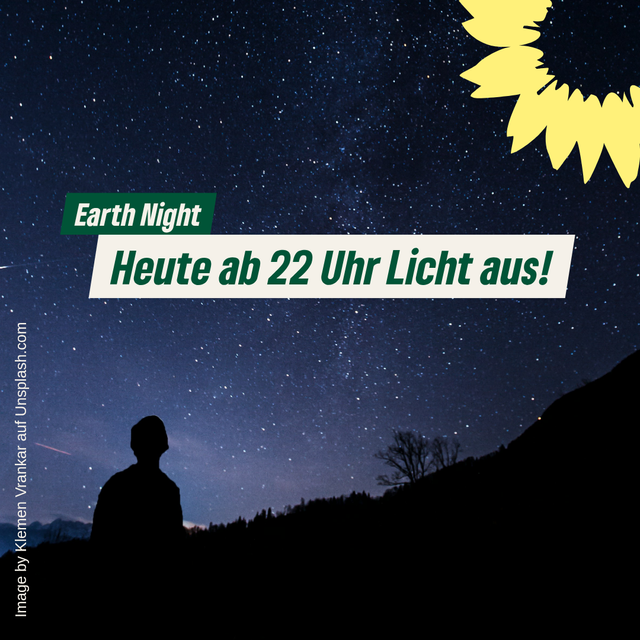 Earth Night ab 22 Uhr