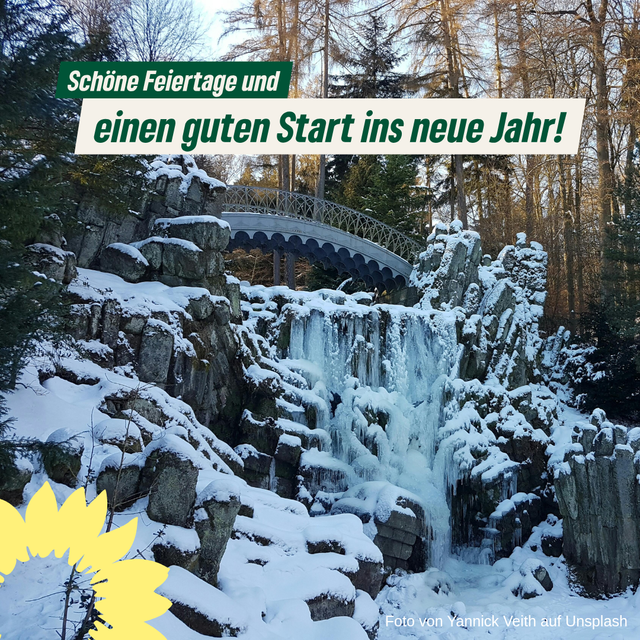 Schöne Feiertage und einen guten Start ins neue Jahr