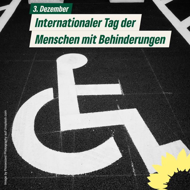 Internationaler Tag der Menschen mit Behinderungen