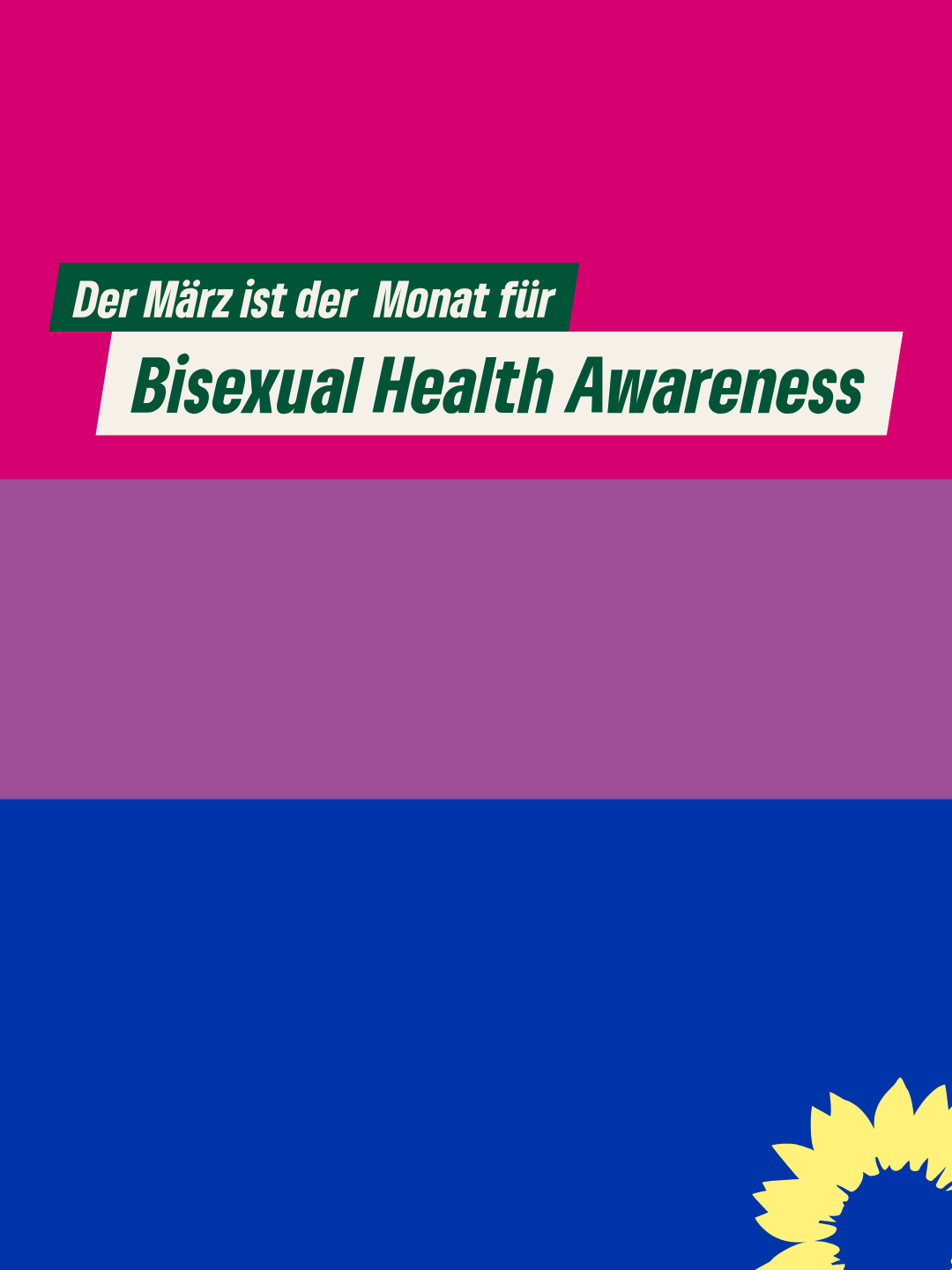 Bisexual Health Awareness Month