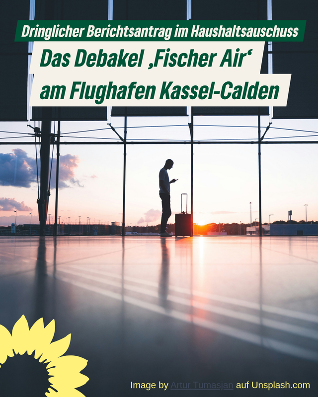 Das Debakel 'Fischer Air' am Flughafen Kassel-Calden