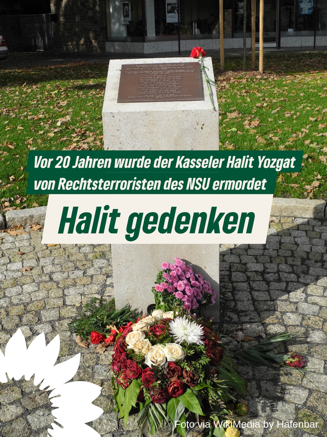 Heute gedenken wir Halit Yozgat