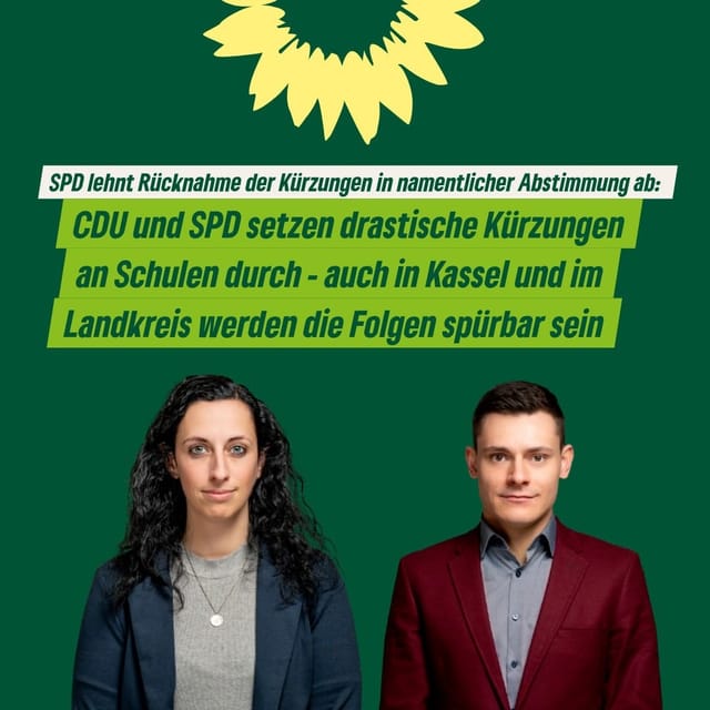 CDU und SPD setzen drastische Kürzungen an Schulen durch - auch in Kassel und im Landkreis werden die Folgen spürbar sein