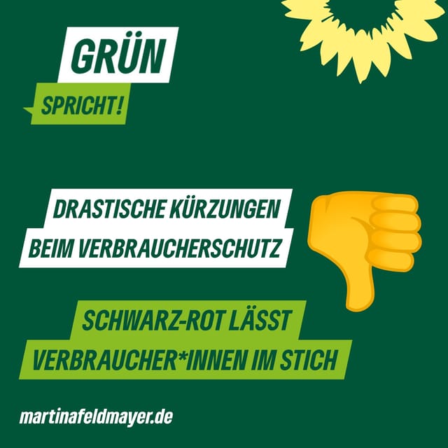CDU und SPD kürzen drastisch beim Verbraucherschutz