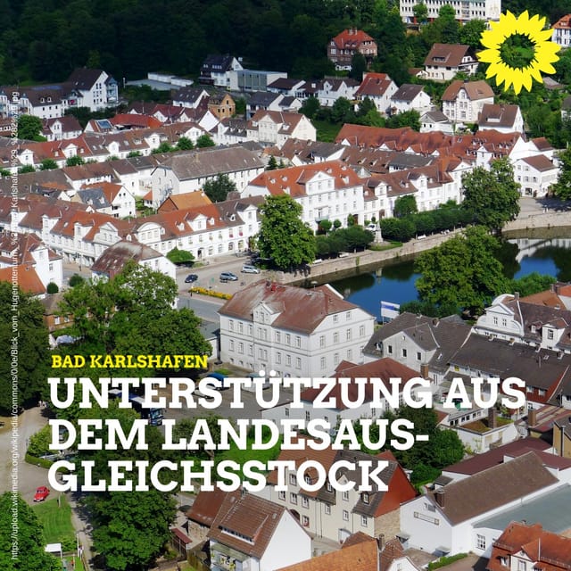Unterstützung aus dem Landesausgleichsstock für Bad Karlshafen