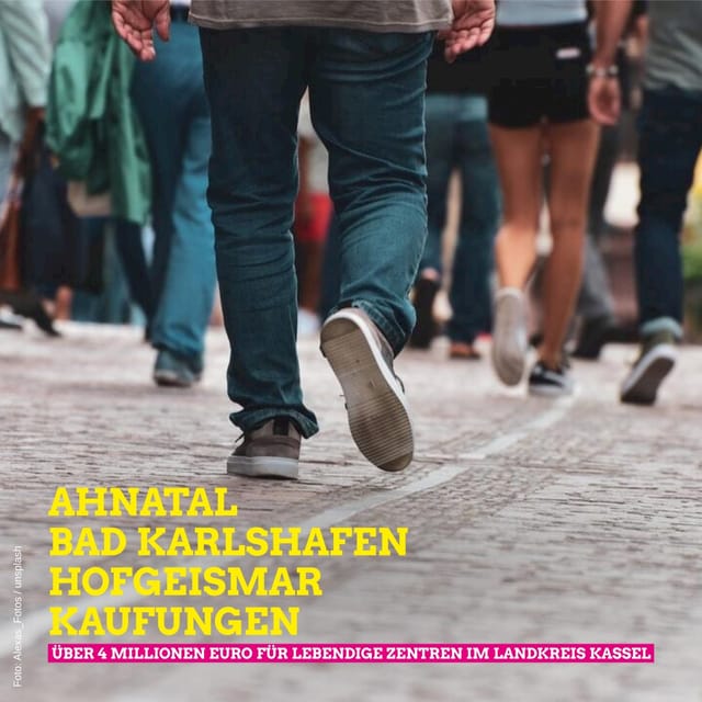 Förderprogramm "Lebendige Zentren" kommt auch dem Landkreis Kassel zugute!