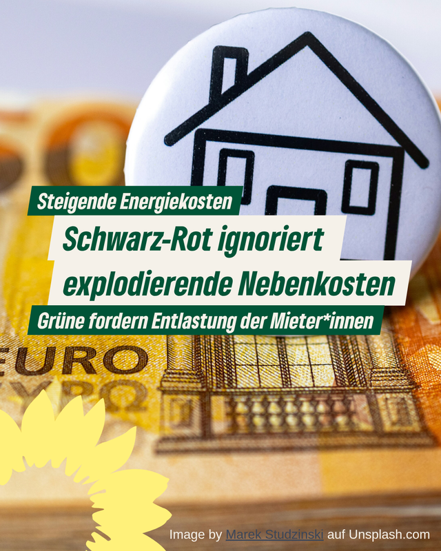 Steigende Energiekosten: Schwarz-Rot ignoriert explodierende Nebenkosten im Angesicht der Krise