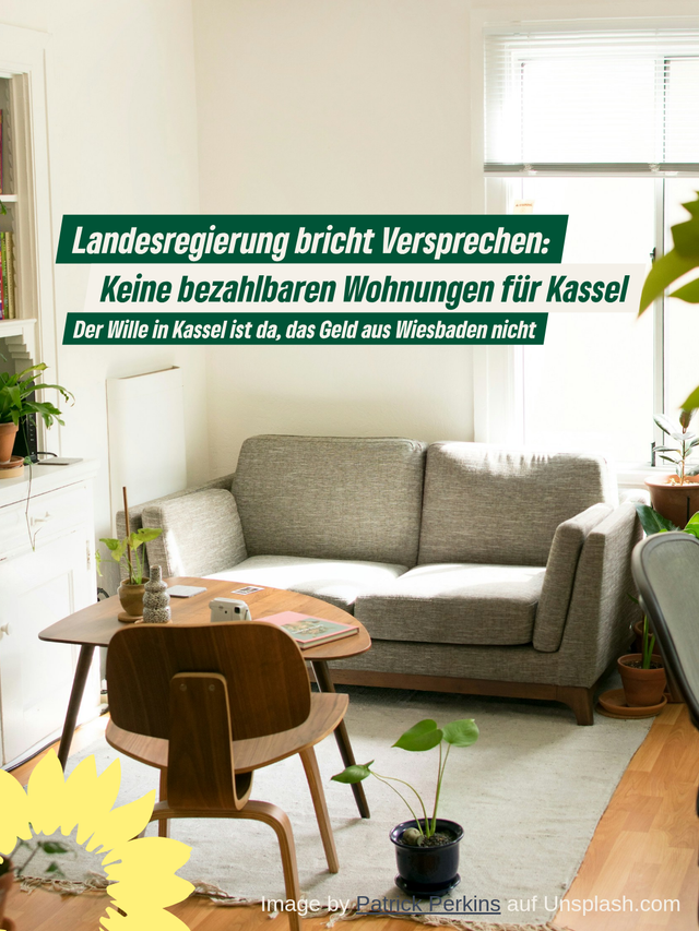 Kassel ist von mangelhafter sozialer Wohnraumförderung stark betroffen