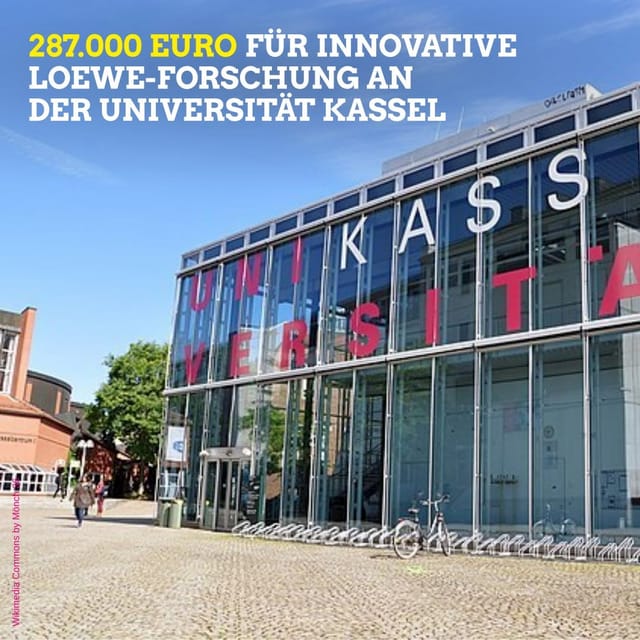 287.000 Euro für die Uni Kassel