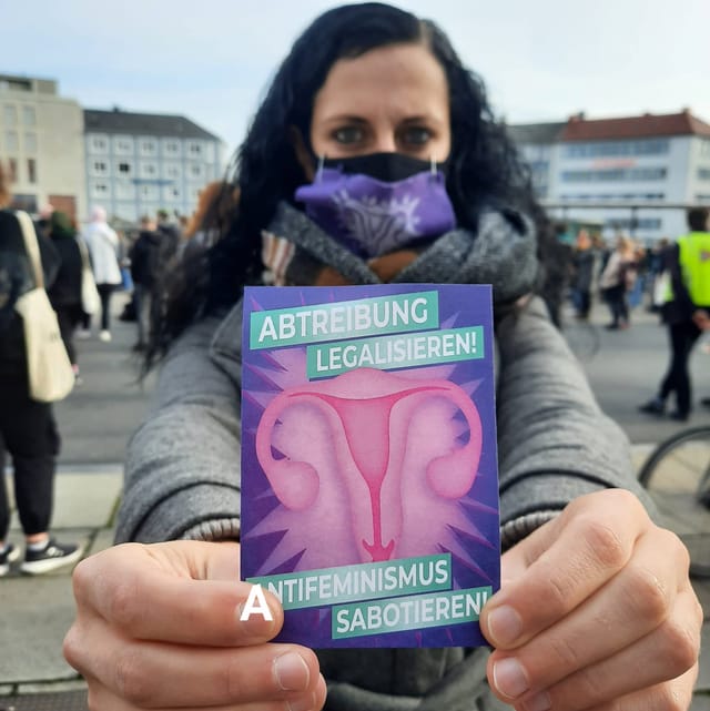 Abtreibung legalisieren - Antifeminismus sabotieren!