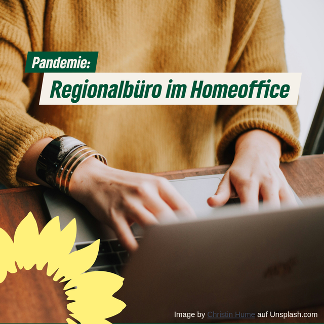 Regionalbüro im Homeoffice